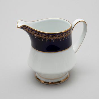 KAFFESERVIS, för 14, porslin, "Romanov" Golden Collection. 1900-talets slut.