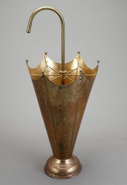 PARAPLYSTÄLL, mässing, 1900-talets andra hälft.