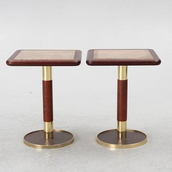 Sidobord, ett par, 1970-tal.