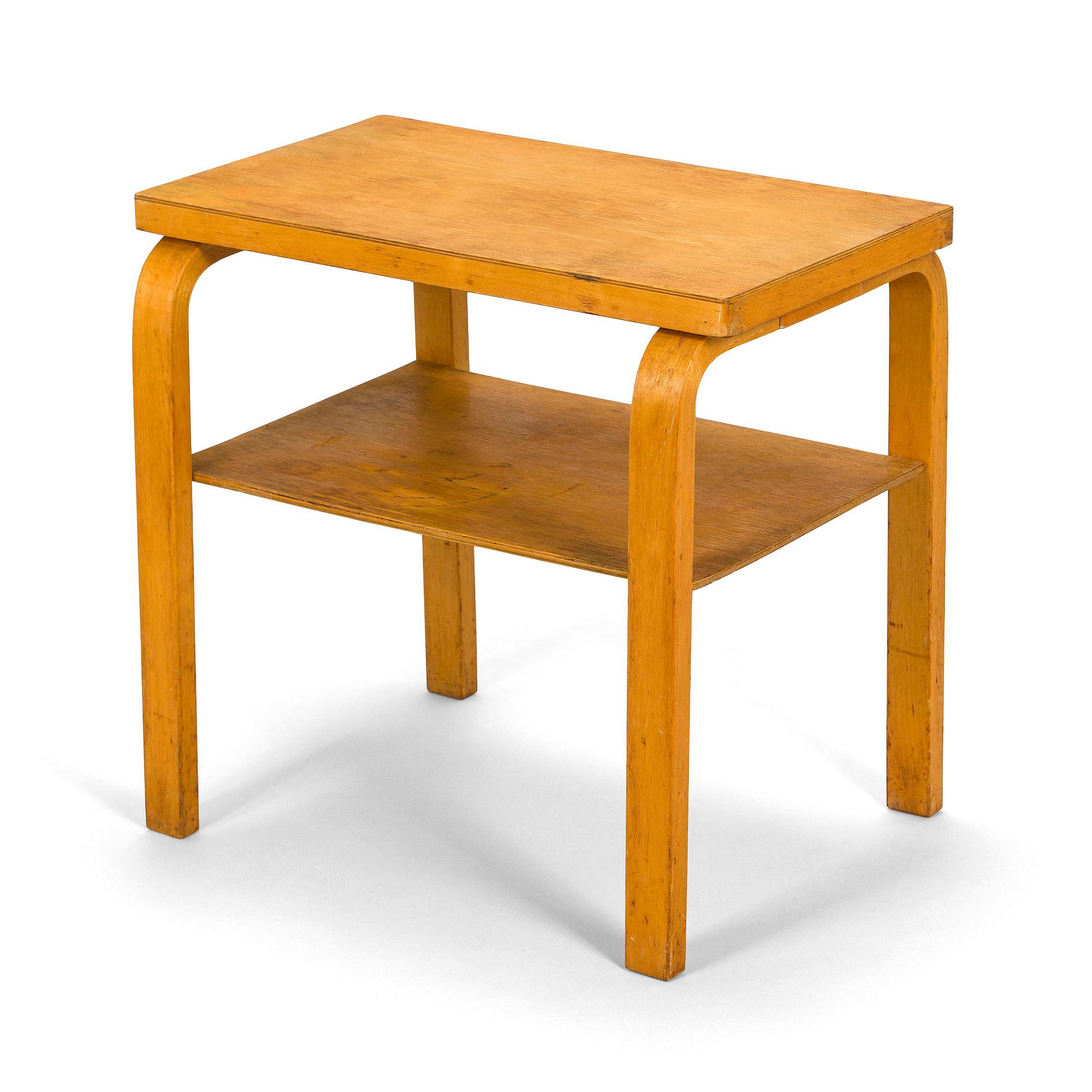 Alvar Aalto, a mid-20th century 'A86' table for O.Y. Huonekalu-ja Rakennustyötehdas A.B.