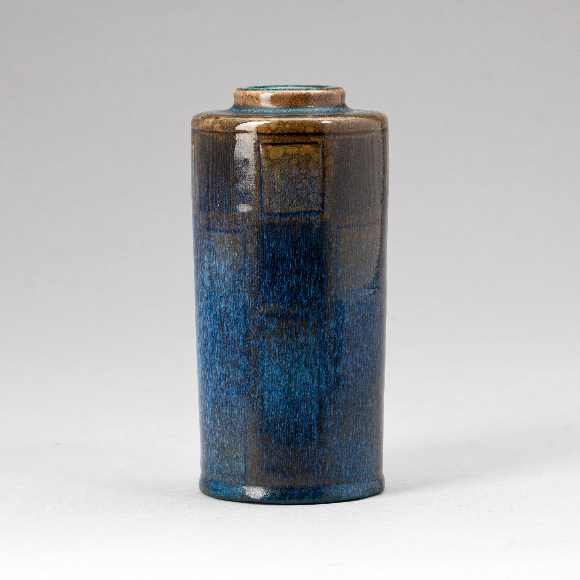 VAS, stengods, "Farsta", Wilhelm Kåge Gustavsberg 1952.