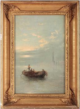 SYDNEY HERBERT, olja på duk, sign.