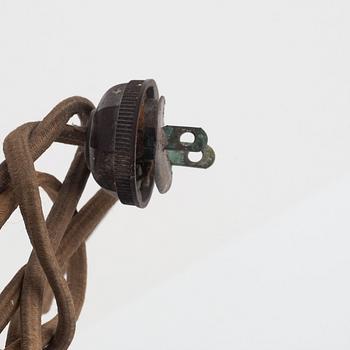 Lurelle Guild, a 'The Colonel' table lamp, Chase, USA, 1930's.