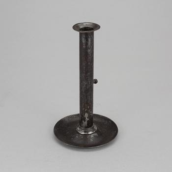 LJUSSTAKE, förtennad plåt, 1700-tal.