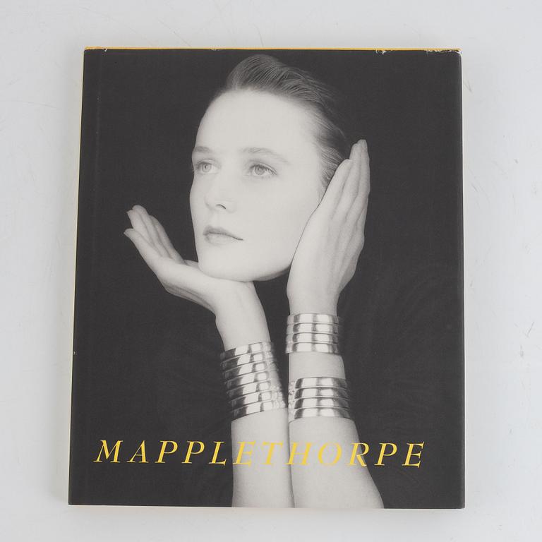 Robert Mapplethorpe, collection of photo books, nine volumes.