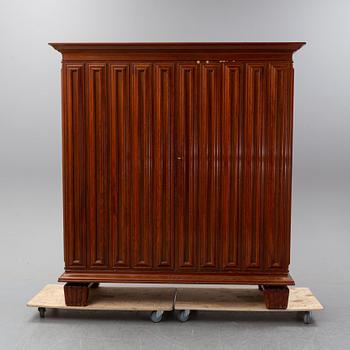 Nordiska Kompaniet, a Swedish Modern mahogany and stained beech cabinet, 1938.