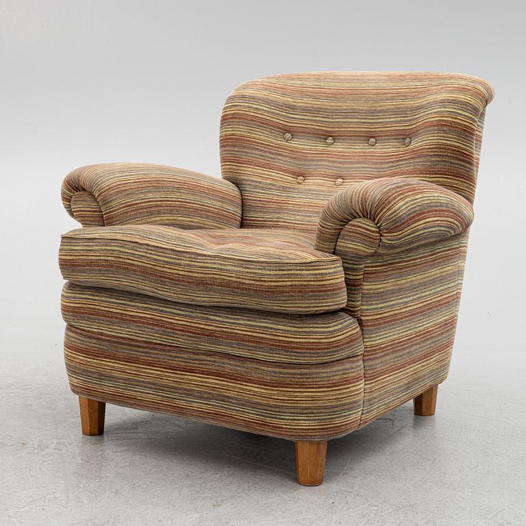 Josef Frank, armchair, model 568, Svenskt Tenn.