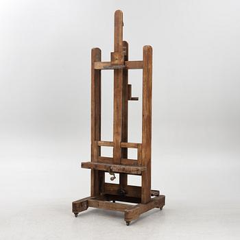 Studio easel, circa 1900.