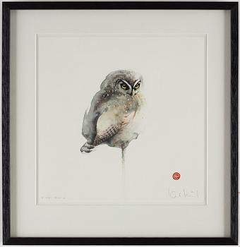 KARL MÅRTENS, litografi, signerad med blyerts och numrerad PT 5/5 état II.