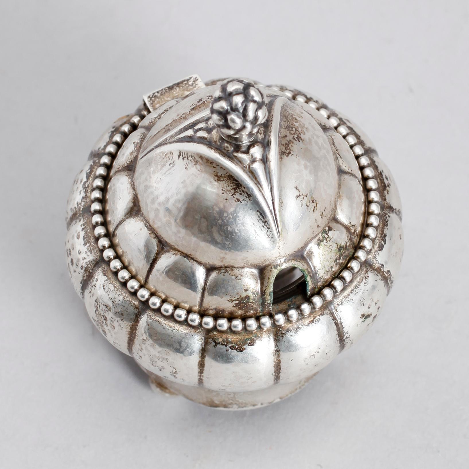 SALTKAR, silver, Georg Jensen, Köpenhamn, tidigt 1900-tal.