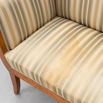 Carl Malmsten, a Swedish Grace sofa, Svenska Möbelfabrikerna, Bodafors, 1920s.