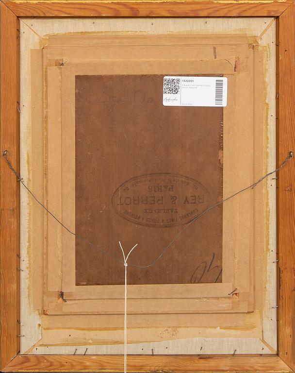 Eduardo León Garrido, a signed oil on board.