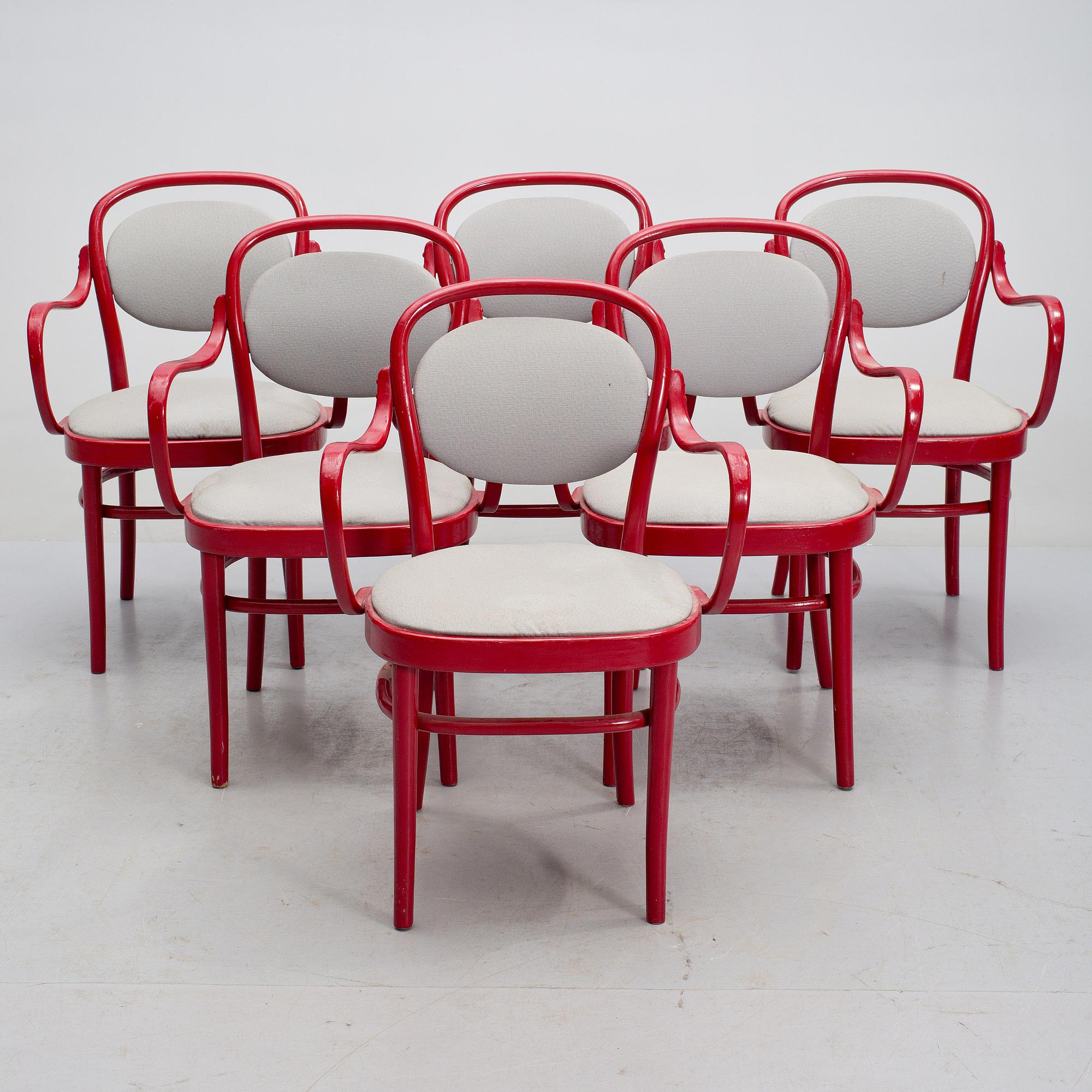 KARMSTOLAR, 6 st, "Wien", Gemla, 1980-tal.