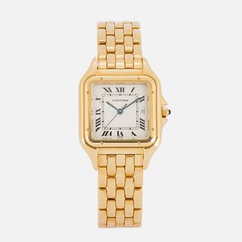 CARTIER, Panthère, wristwatch, 22 x 22 (30) mm.