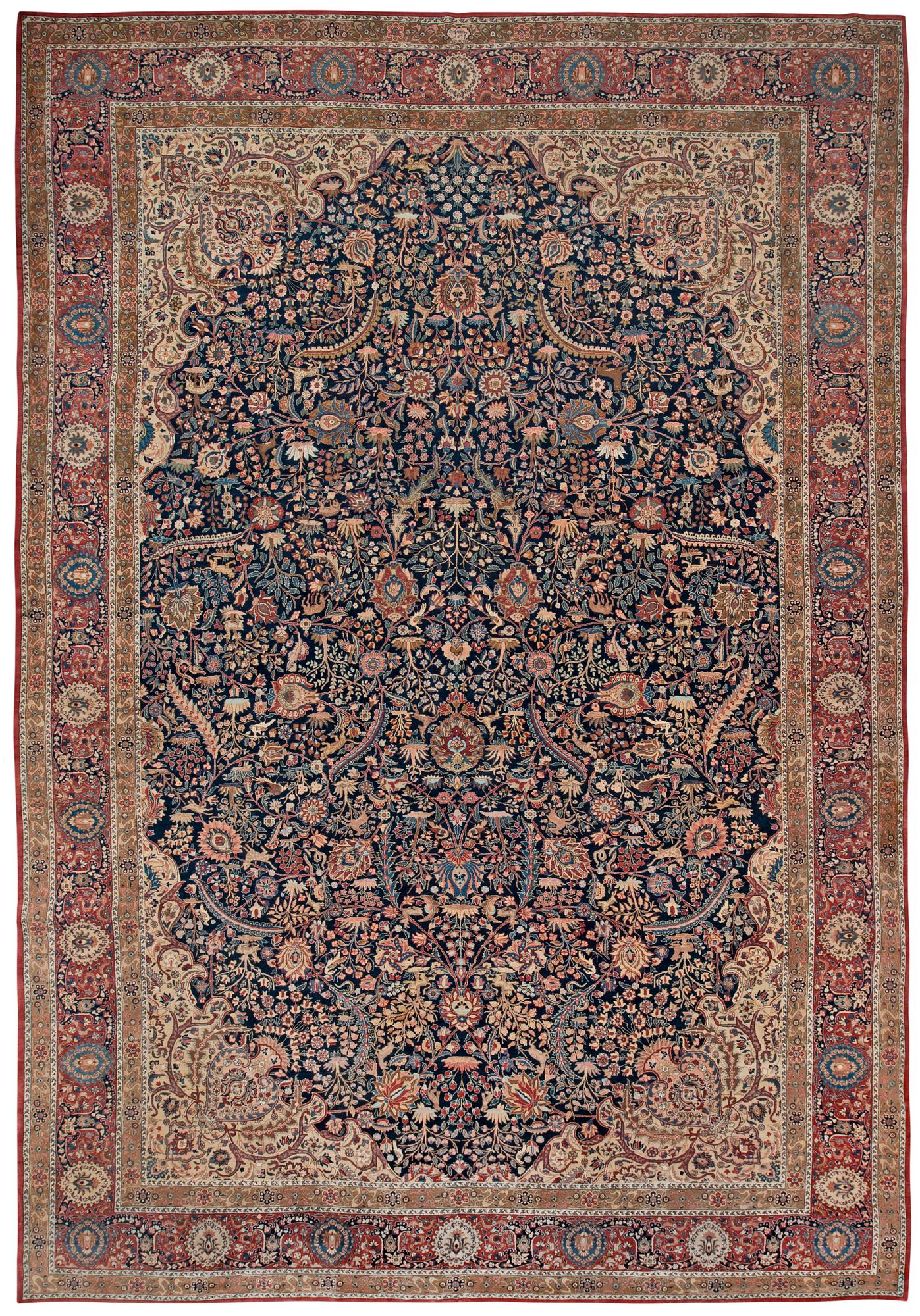 SEMIANTIK TÄBRIS. 666,5 x 454 cm.