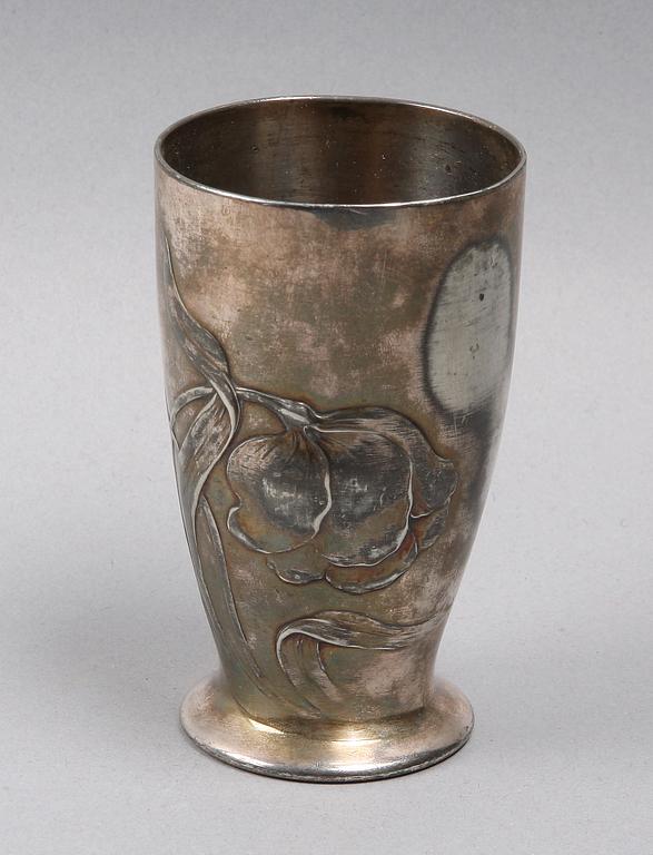 BÄGARE, vitmetall, WMF.