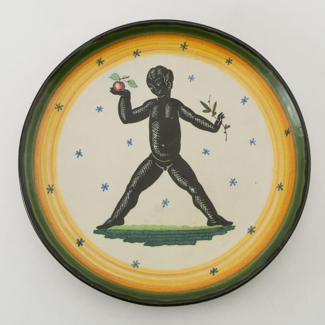Dish, Molaroni Pesaro, Italy, 20th century.