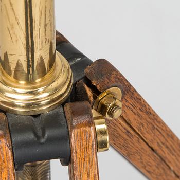 Teleskop med stativ, D. McGregor & Co Glasgow & Greenock, England, 1800/1900-tal.