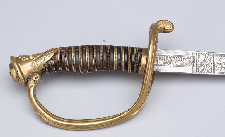 OFFICERSABEL, omkring 1900.