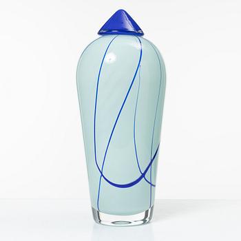 Anna Ehrner, vas, glas, "Springtime No 8", ed. 1/20, Kosta Boda.