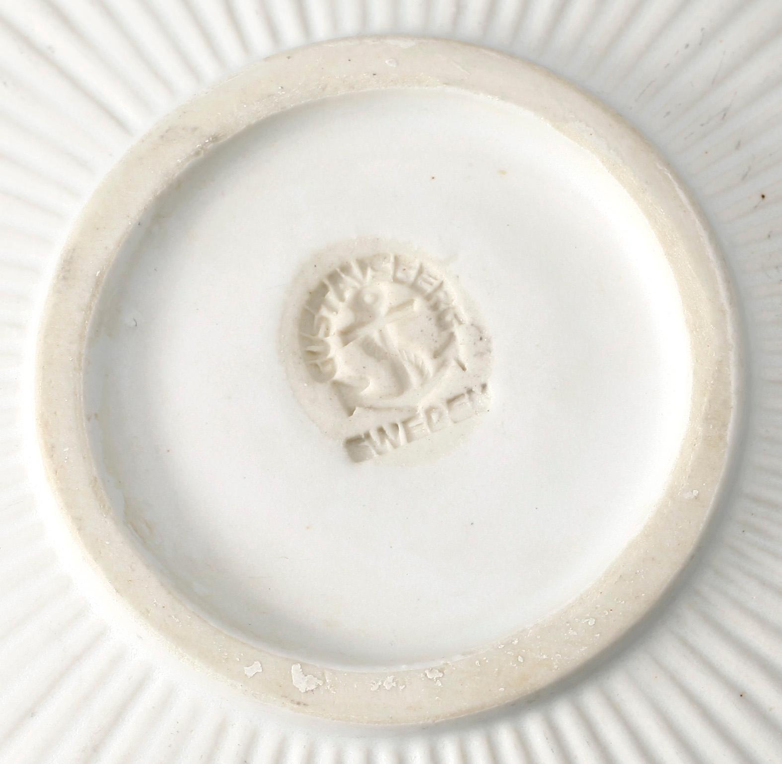 SKÅLAR, 4 st, stengods, "Vinda" Stig Lindberg, Gustavsberg, 1900-talets mitt.