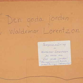 Waldemar Lorentzon, "Den goda jorden".