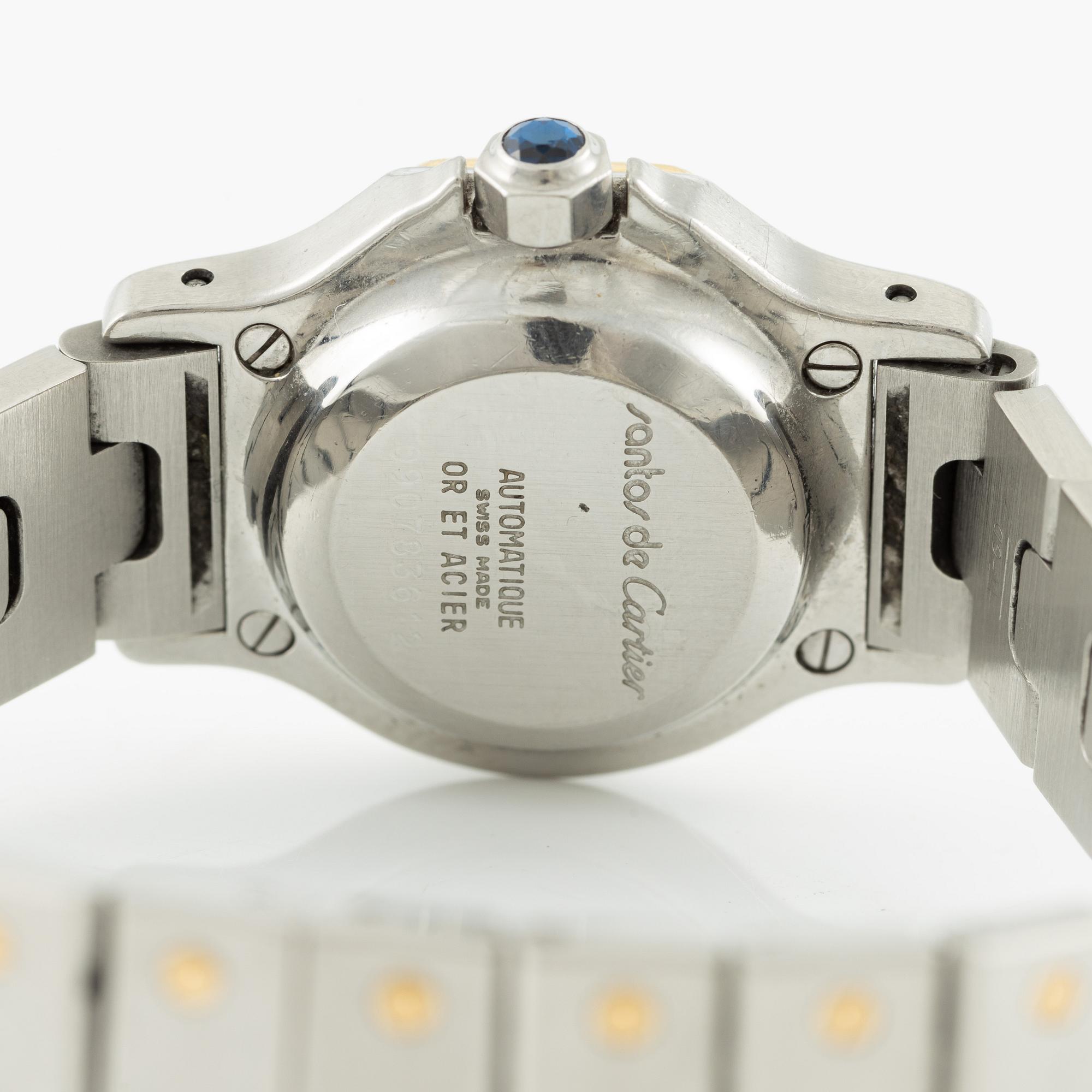 Cartier, Santos Ronde, wristwatch, 24 mm.