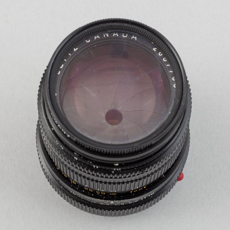Leitz Canada, Tele-Elmarit 1:2,8/90mm, no 2657760, 1973.