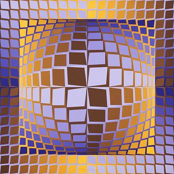 209. Victor Vasarely, "Zett-P".