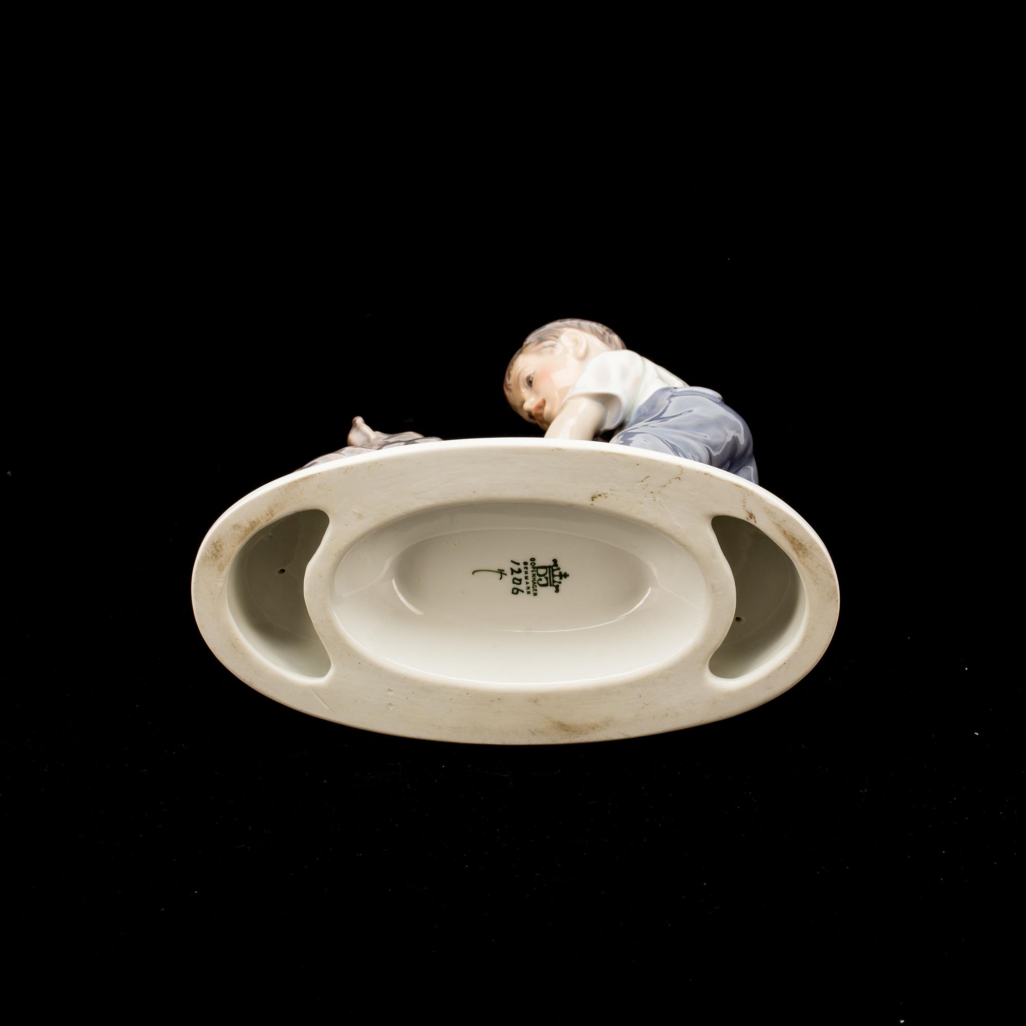 FIGURIN, porslin, Dahl jensen.