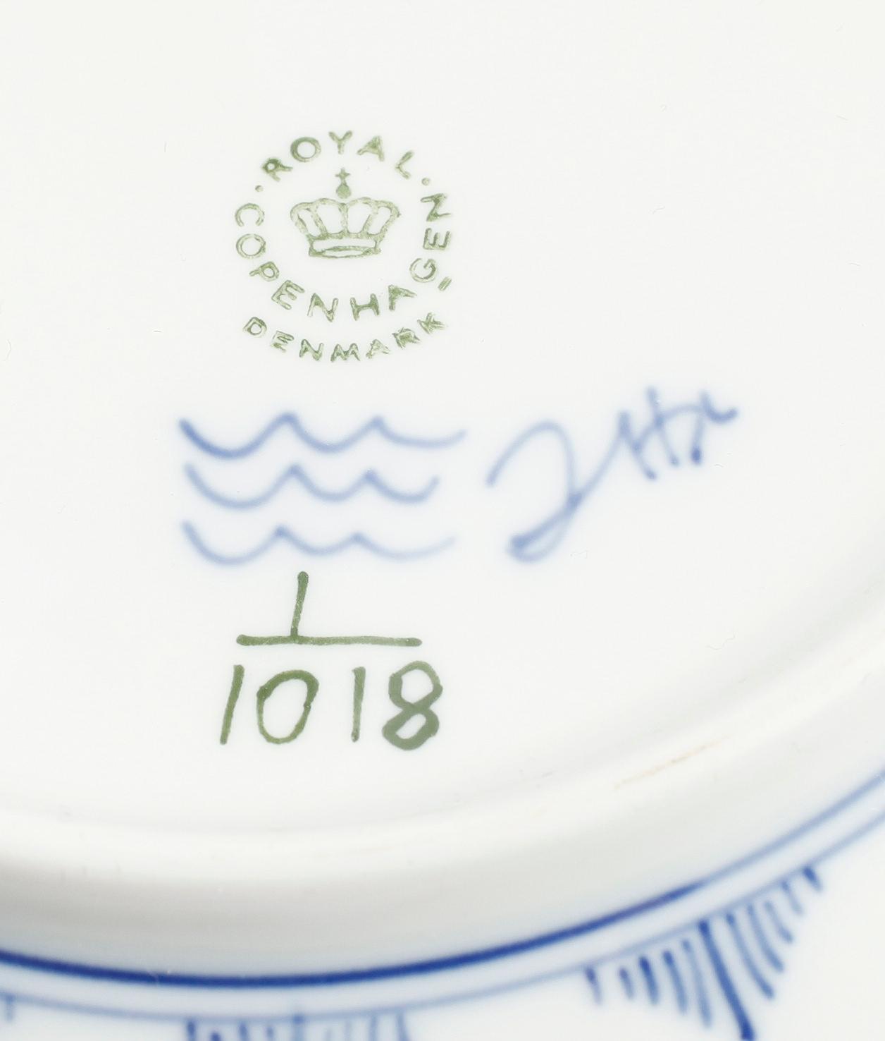 SERVISPORSLIN, 4 delar, Royal Copenhagen.