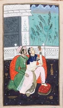 GOUACHER, 11 st. Orientaliska.