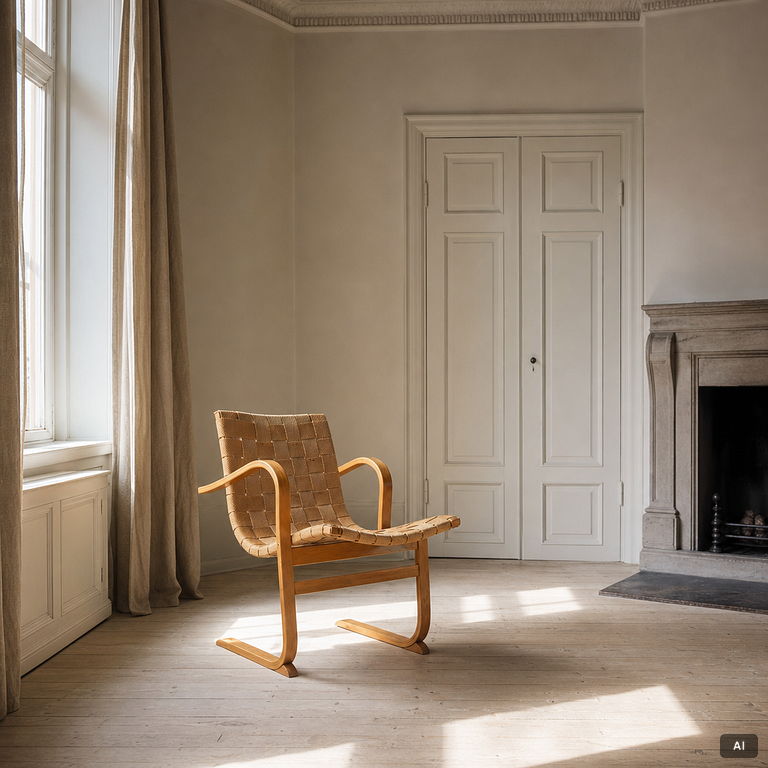 G. A. Berg, a "Tösen" easy chair, Stockholm, 1940s.