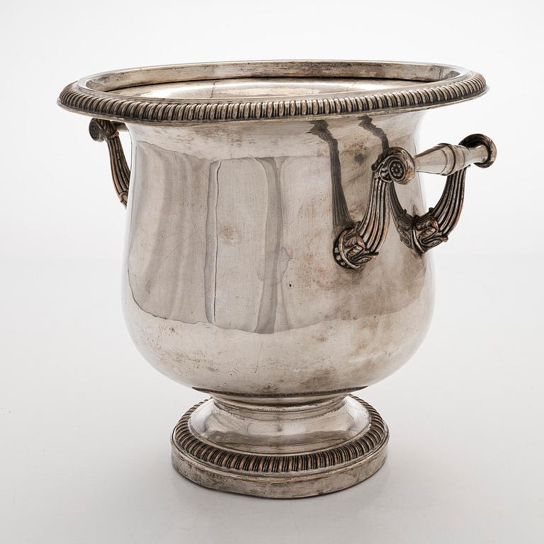 Samppanjajäähdytin, empire, 1800-luvun alkupuoli.