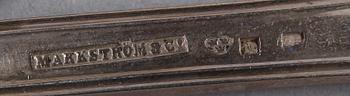 DIVERSE BESTICK, 7 st, silver, Danmark, Sverige, bla Arvid Wernström Eksjö1823.