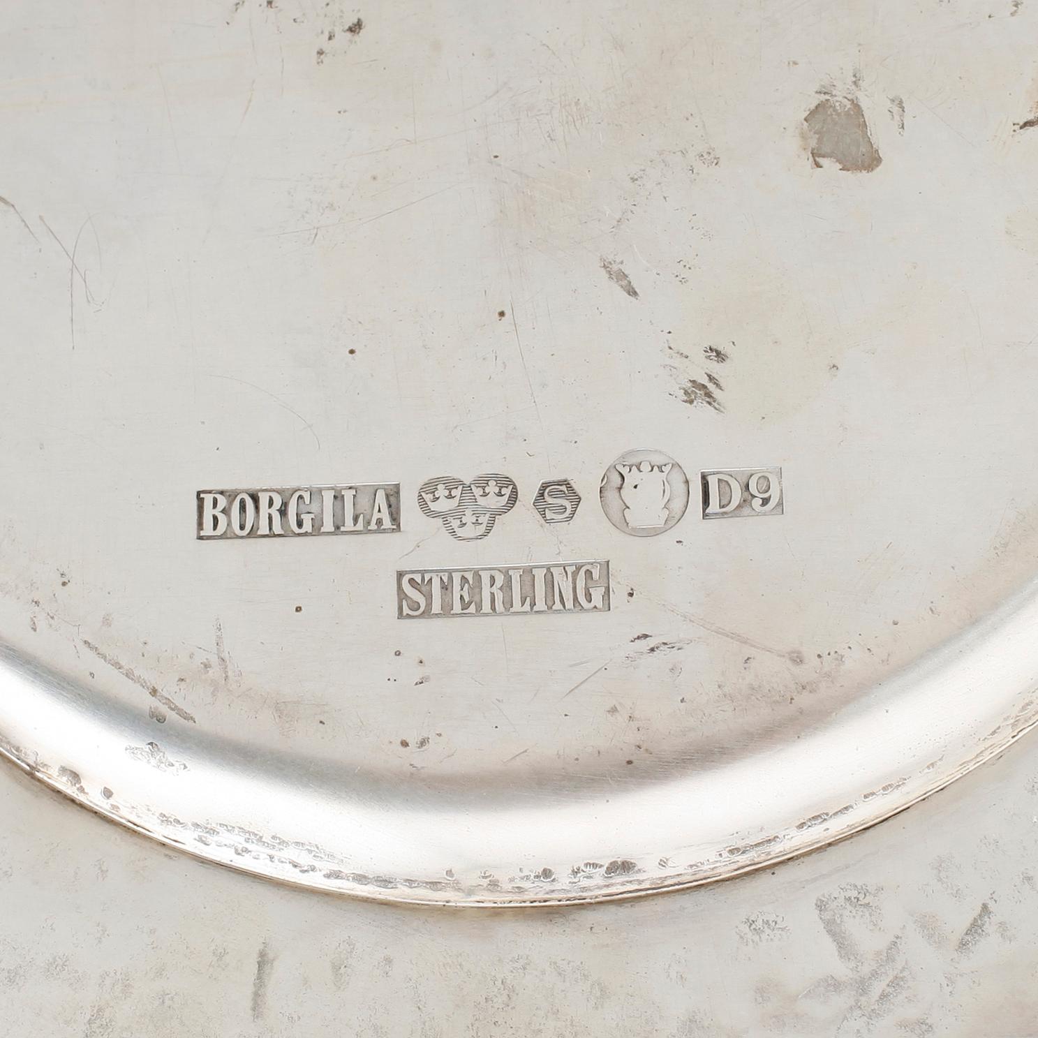 FAT, silver, Borgila, Stockholm 1954. Vikt ca 460 gram.