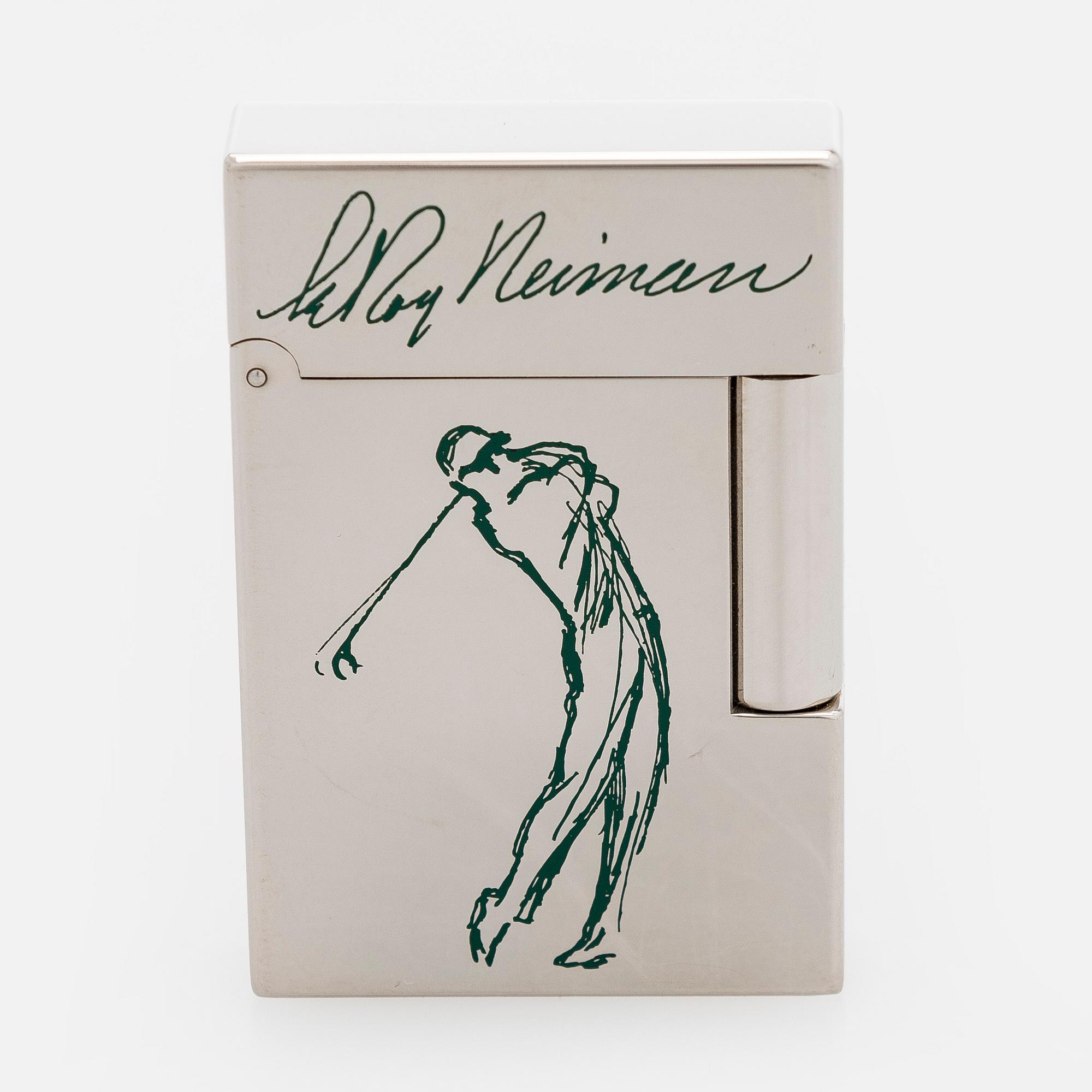 S.T.Dupont, LeRoy Neiman, tändare, limited edition, "Golf", 2003.