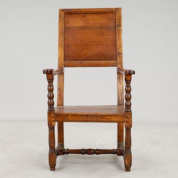 KARMSTOL, barock, 1700-tal.