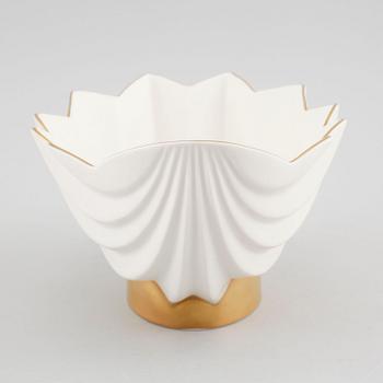 A porcelain bowl by Karin Björquist for Rörstrand, dated -95.