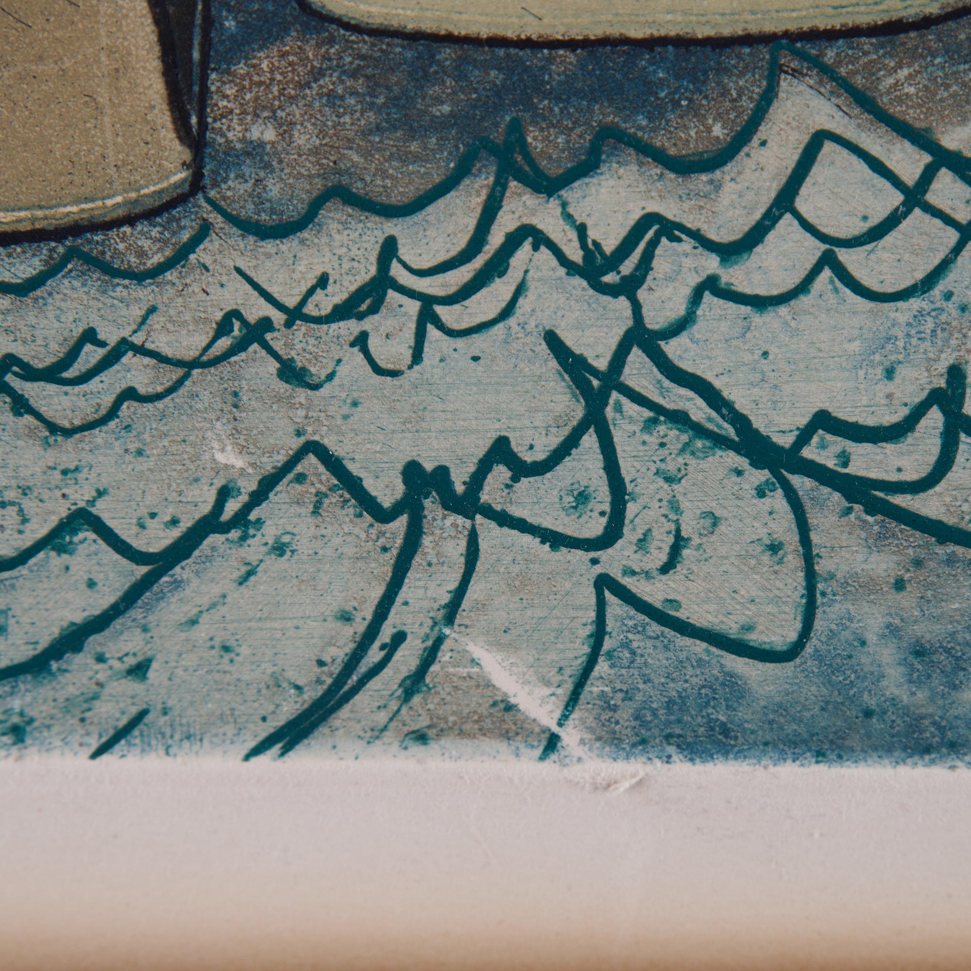 Roberto Matta, a set of eight etchings in colour, signed and numbered 21/100.