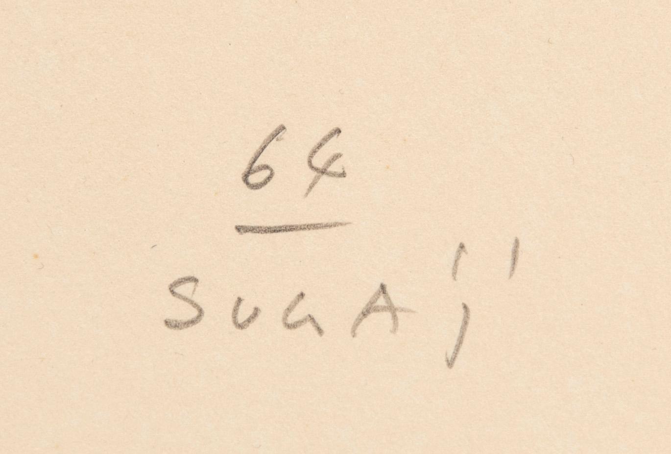 Kumi Sugaï, lithograph signed dated and numbered 64 23/200.