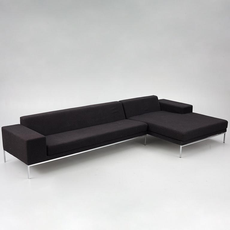 Eero Koivisto, a 'Hockney' sofa with divan, David Design, around 2000.