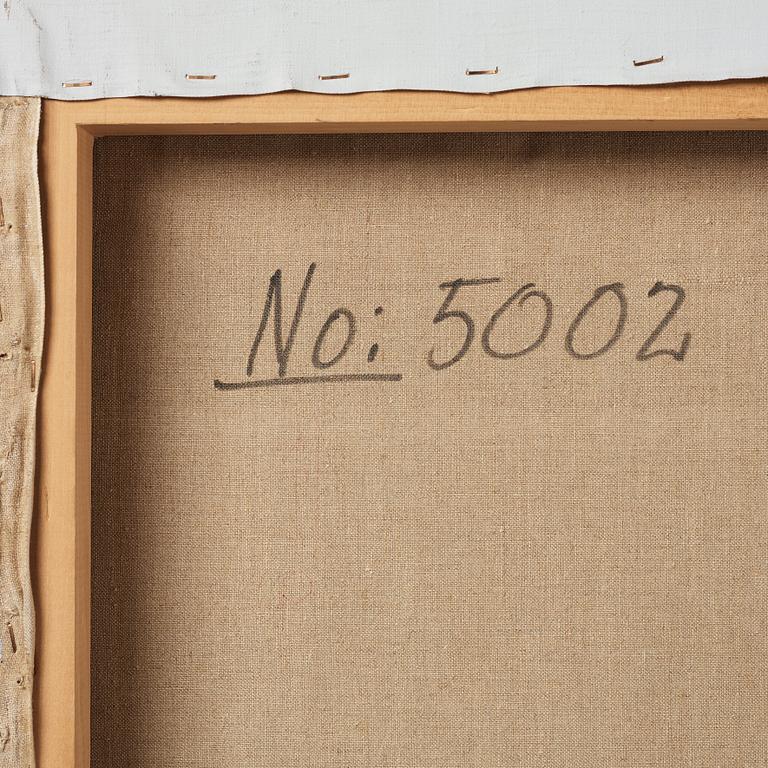 Arman (Armand Pierre Fernandez), "Monochrome Accumulation No. 5002".