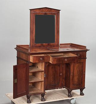 SKRIVBORD/TOALETTBORD, empire, 1800-talets första hälft.