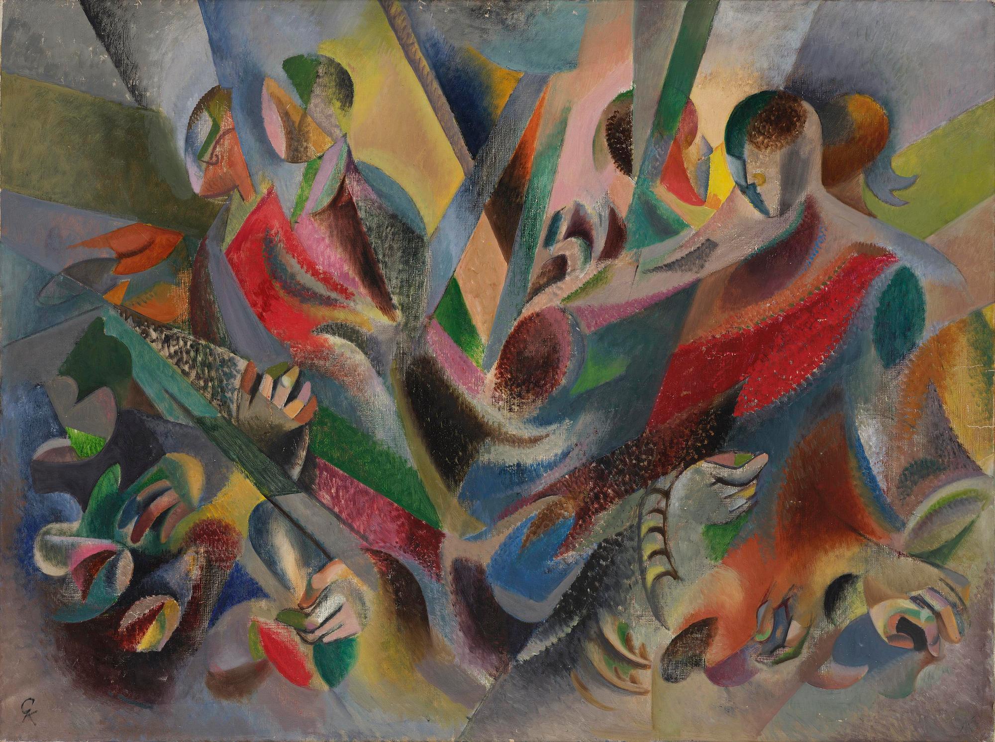 Greta Knutson-Tzara, Figure composition.
