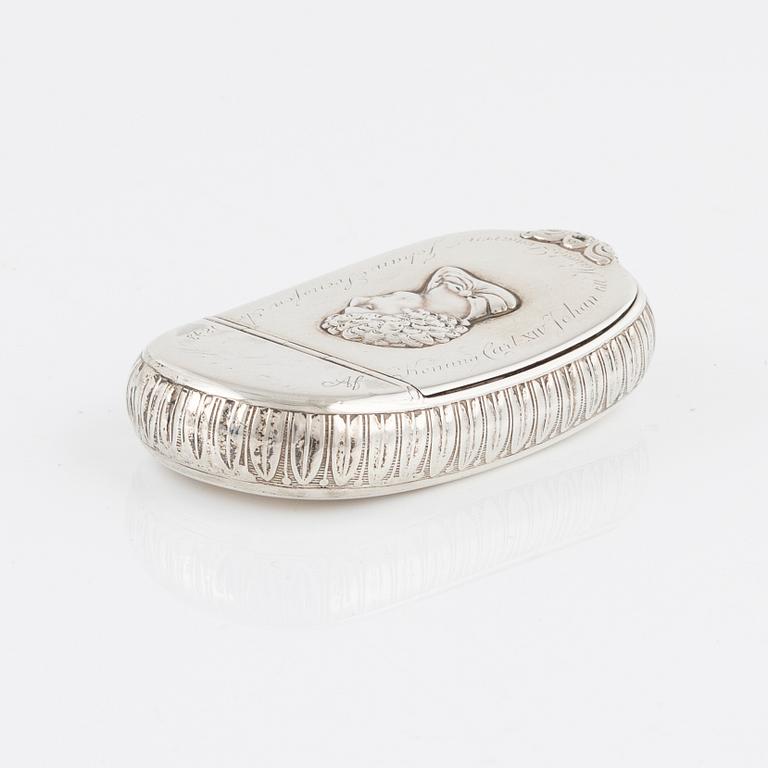 Dosa, silver, 1836, troligen Hörring, Danmark.