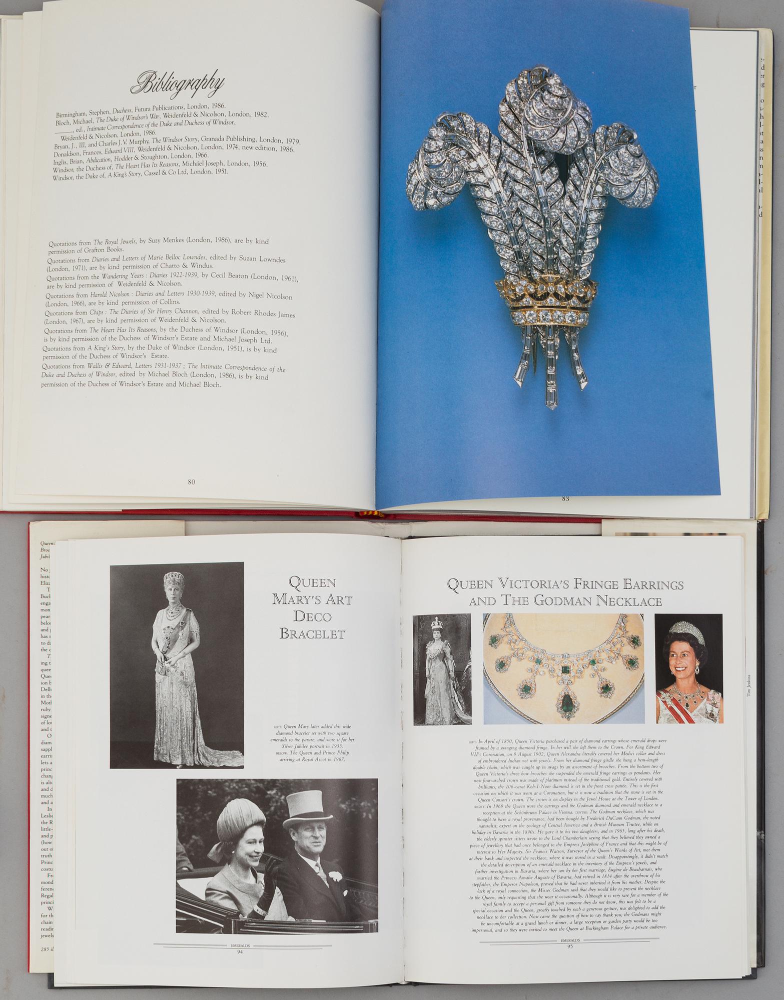 BOOKS, 4 vol, about Jewellery.