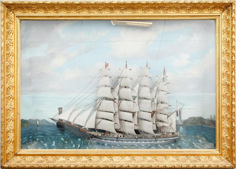 DIORAMA, 1800-talets andra hälft.