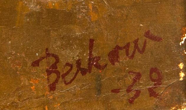 Bo Beskow, Bo Beskow, oil on panel, signed, dated -32.