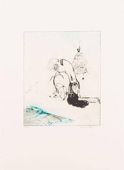 Helene Billgren, etching, signed and numbured 127/250.
